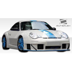 2002-2004 Porsche 911 Carrera 996 C2 C4 Duraflex GT3 RSR Look Wide Body Rear Fender Flares - 2 Piece image - 8