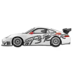2002-2004 Porsche 911 Carrera 996 C2 C4 GT3 RSR Look Wide Body Side Skirts Rocker Panels - 2 Piece (S) image - 6