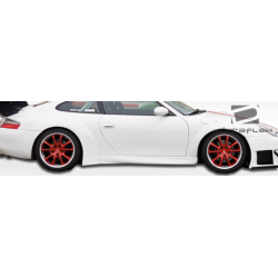 2002-2004 Porsche 911 Carrera 996 C2 C4 Duraflex GT3 RSR Look Wide Body Side Skirts Rocker Panels - 2 Piece (S) image - 3