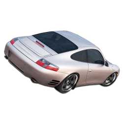 1999-2004 Porsche 911 Carrera 996 C2 C4 Duraflex Turbo Look Rear Bumper - 1 Piece image - 1
