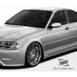 1999-2005 BMW 3 Series E46 4DR Duraflex I-Design Wide Body Front Fender Flares - 2 Piece image - 1