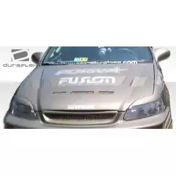 1999-2000 Honda Civic Predator Hood - 1 Piece image - 10