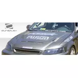 1999-2000 Honda Civic Predator Hood - 1 Piece image - 11