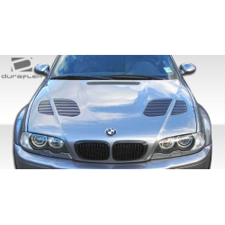 2001-2006 BMW M3 E46 E46 2DR Duraflex GTR Look Hood - 1 Piece image - 6