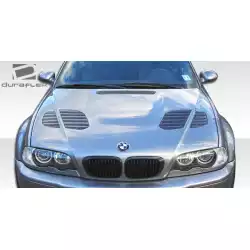 2001-2006 BMW M3 E46 E46 2DR GTR Look Hood - 1 Piece image - 11