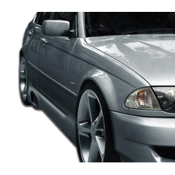 1999-2006 BMW 3 Series E46 Duraflex I-Design Side Skirts Rocker Panels - 2 Piece image - 1