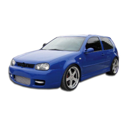 1999-2005 Volkswagen Golf GTI 2DR Couture Polyurethane R32 Side Skirts Rocker Panels - 2 Piece image - 1