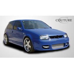 1999-2005 Volkswagen Golf GTI 2DR Couture Polyurethane R32 Side Skirts Rocker Panels - 2 Piece image - 2