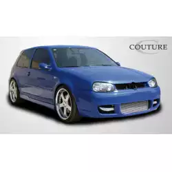 1999-2005 Volkswagen Golf GTI 2DR Polyurethane R32 Side Skirts Rocker Panels - 2 Piece image - 6