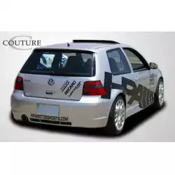 1999-2005 Volkswagen Golf GTI 2DR Polyurethane R32 Side Skirts Rocker Panels - 2 Piece image - 9