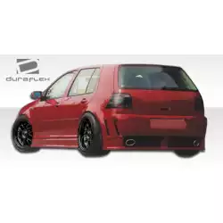 1999-2005 Volkswagen Golf GTI Piranha Rear Bumper - 1 Piece image - 3