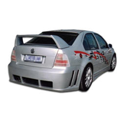 1999-2004 Volkswagen Jetta Duraflex Piranha Rear Bumper - 1 Piece image - 1