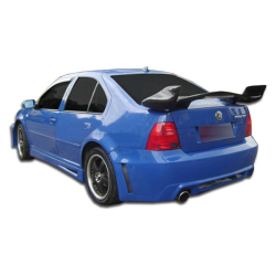 1999-2004 Volkswagen Jetta Duraflex Velocity Rear Bumper - 1 Piece image - 1
