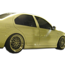 1999-2005 Volkswagen Golf Jetta Duraflex Vortex Look Side Skirts Rocker Panels - 2 Piece image - 1