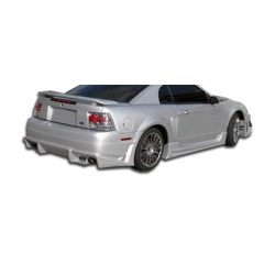 1999-2004 Ford Mustang Duraflex Bomber Rear Bumper - 1 Piece image - 1