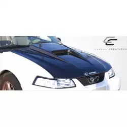 1999-2004 Ford Mustang Spyder 3 Hood - 1 Piece image - 7
