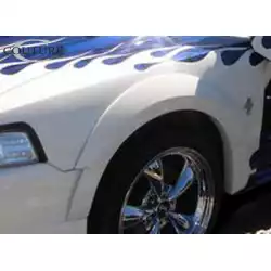 1999-2004 Ford Mustang Polyurethane Demon Front Fender Flares - 2 Piece image - 8