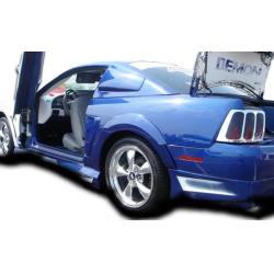 1999-2004 Ford Mustang Couture Polyurethane Demon Rear Fender Flares - 2 Piece image - 1