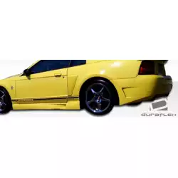1999-2004 Ford Mustang CVX Side Skirts Rocker Panels - 2 Piece image - 7