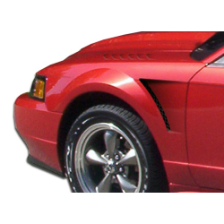 1999-2004 Ford Mustang Duraflex D-1 Fenders - 2 Piece image - 1
