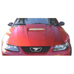 1999-2004 Ford Mustang Duraflex Spyder 3 Hood - 1 Piece image - 1