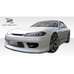 1999-2002 Nissan Silvia S15 Duraflex V-Speed Front Bumper - 1 Piece image - 3
