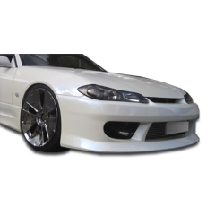 1999-2002 Nissan Silvia S15 Duraflex V-Speed Front Bumper - 1 Piece image - 1
