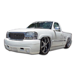 1999-2005 GMC Sierra 2000-2006 Yukon Duraflex VIP Front Bumper - 1 Piece image - 1