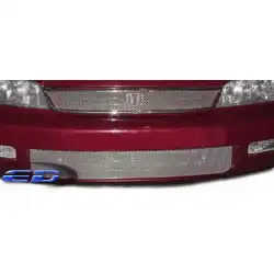 Diamond Cut Mesh Grille (silver) - 2 Piece image - 4