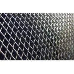 Diamond Cut Mesh Grille (silver) - 2 Piece image - 5
