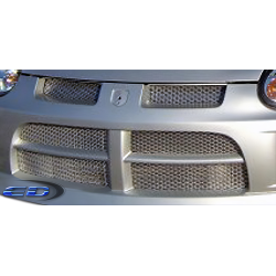Diamond Cut Mesh Grille (silver) - 2 Piece image - 3