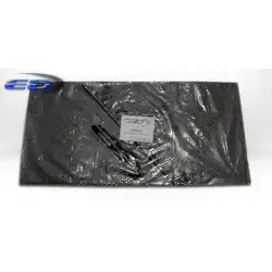 Diamond Cut Mesh Grille (black) - 2 Piece image - 4