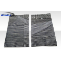 Diamond Cut Mesh Grille (black) - 2 Piece image - 6