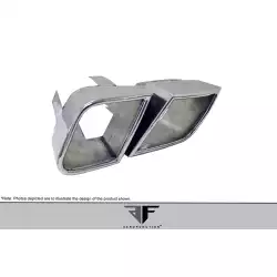 2011-2014 Porsche Cayenne AF-4 Exhaust Tips - 4 Piece (S) image - 8