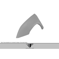 2008-2015 Lexus LX570 AF-1 Wide Body Front Fenders ( GFK ) - 2 Piece (S) image - 11