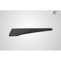 2015-2017 Ford Mustang Carbon Creations GT Concept Rear Add Ons Spat Extensions - 2 Piece (S) image - 9