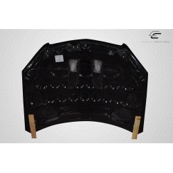 2008-2011 Mercedes C Class W204 Carbon Creations Black Series Look Hood - 1 Piece image - 10