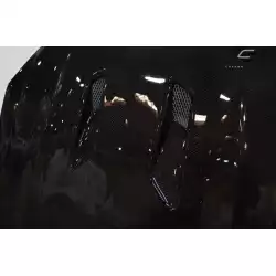 2008-2011 Mercedes C63 W204 Black Series Look Hood - 1 Piece image - 10