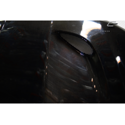 2011-2022 Jeep Grand Cherokee Carbon Creations SRT8 Look Hood - 1 Piece image - 11