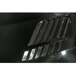 2004-2010 BMW 5 Series E60 4DR Carbon Creations GTR Look Hood - 1 Piece image - 18