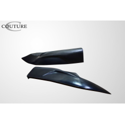 2010-2014 Honda Insight Couture Polyurethane Vortex Rear Add Ons Spat Extensions - 2 Piece (S) image - 14