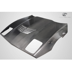 1985-1996 Chevrolet Corvette C4 Carbon Creations Stingray Z Hood- 1 Piece image - 17