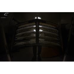 2011-2015 Chevrolet Cruze Carbon Creations Stingray Z Hood- 1 Piece image - 11