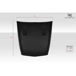 Universal GT500 Hood Cowl Scoop Vent - 1 Piece image - 18