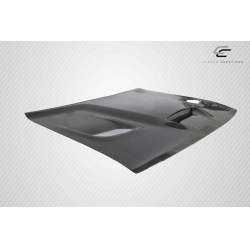 2008-2023 Dodge Challenger Carbon Creations Dritech Hellcat Look Hood - 1 Piece image - 18