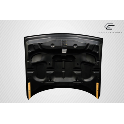 2008-2023 Dodge Challenger Carbon Creations Dritech Hellcat Look Hood - 1 Piece image - 14