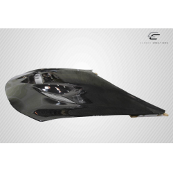 2015-2023 Dodge Charger Carbon Creations Dritech Hellcat Look Hood - 1 Piece image - 7