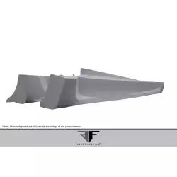 2014-2018 BMW X5 F15 Urethane AF-1 Wide Body Side Skirts ( PUR-RIM ) - 2 Piece (S) image - 9