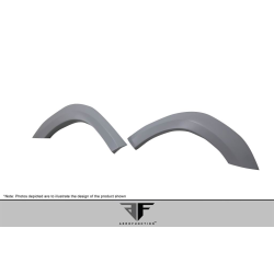 2014-2018 BMW X5 F15 Urethane AF-1 Wide Body Front Fender Flares ( PUR-RIM ) - 2 Piece (S) image - 5