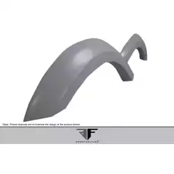 2014-2018 BMW X5 F15 Urethane AF-1 Wide Body Front Fender Flares ( PUR-RIM ) - 2 Piece (S) image - 6